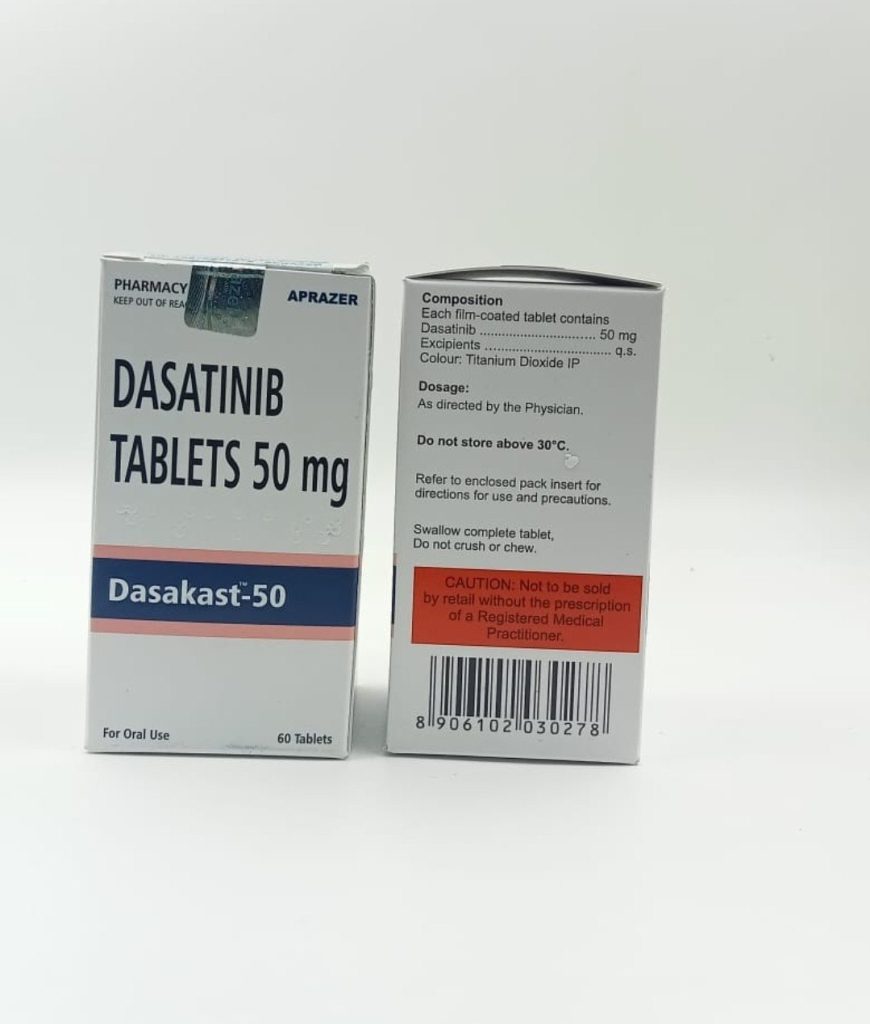 Usos de las tabletas de Dasatinib 50 mg