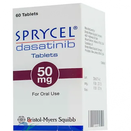 Дазатиниб 50 мг таблетка Цена в Индии