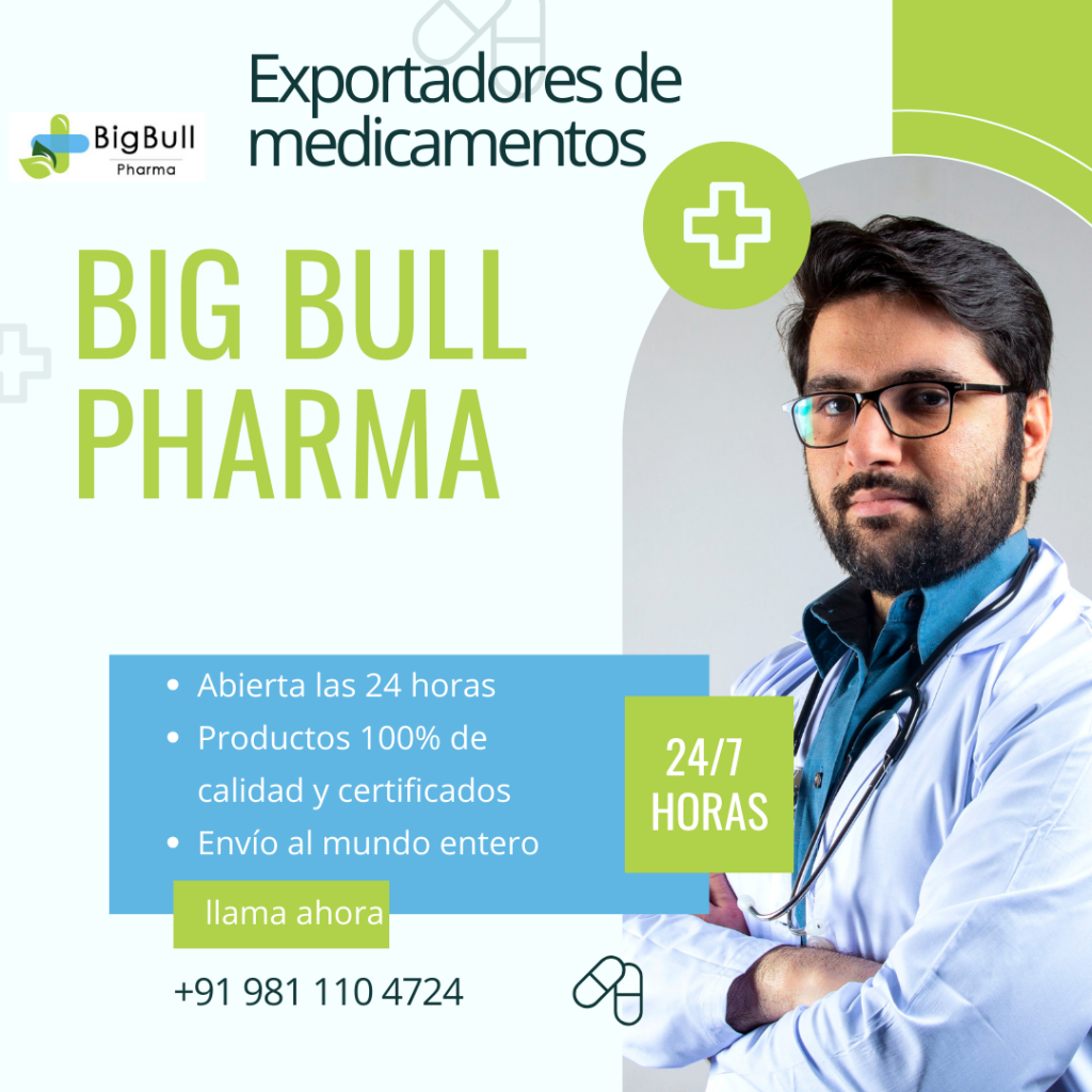 Principal exportador y proveedor farmacéutico de la India