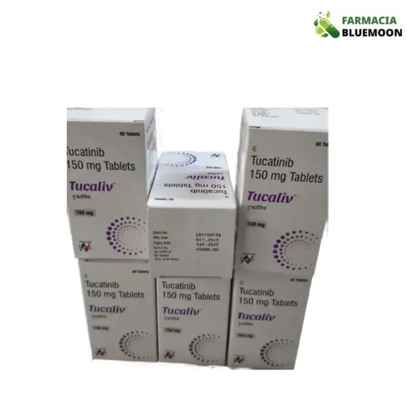 Tucatinibe 150 mg (Tucaliv) x 60 Comprimidos - Medicamento Genérico para Câncer de mama HER2-positivo