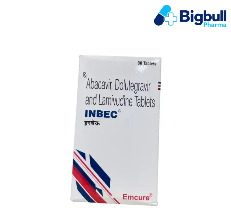 ABACAVIR/DOLUTEGRAVIR/LAMIVUDINE (Inbec) x 30 Tablets