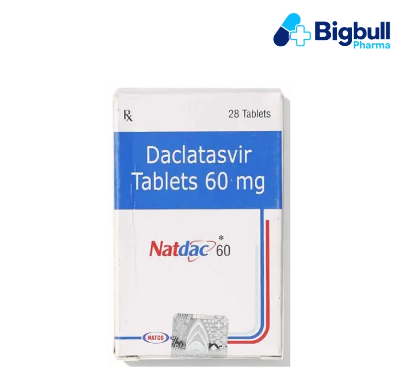 DACLATASVIR 60 mg (Natdac) x 28 Tablets