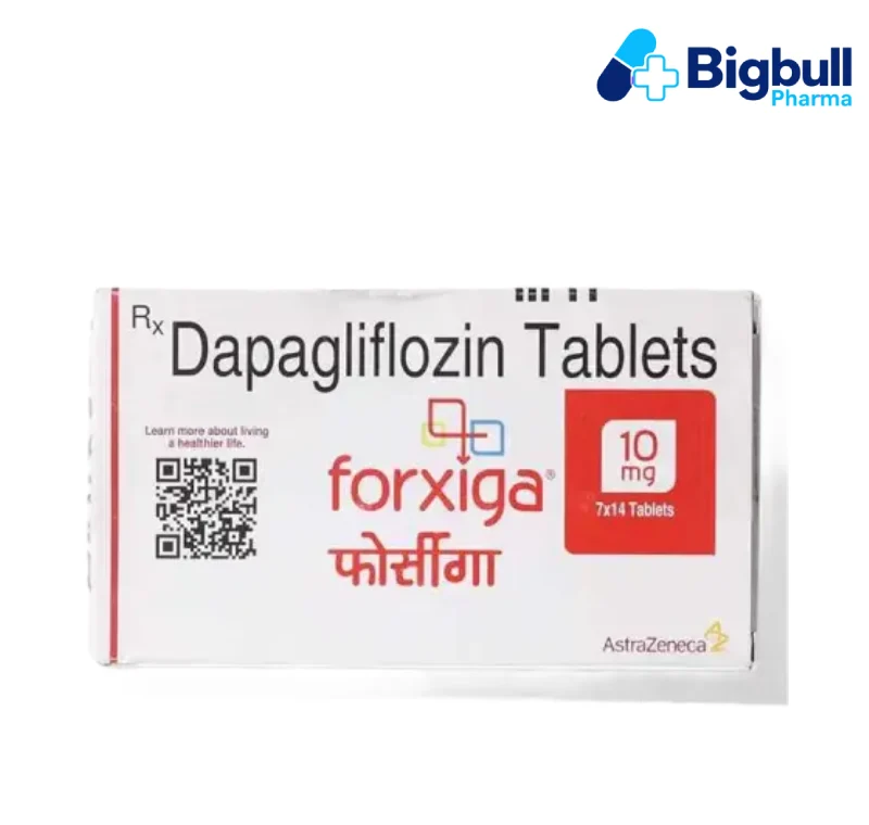 DAPAGLIFLOZIN 10 mg (Forxiga) x 98 Tablets