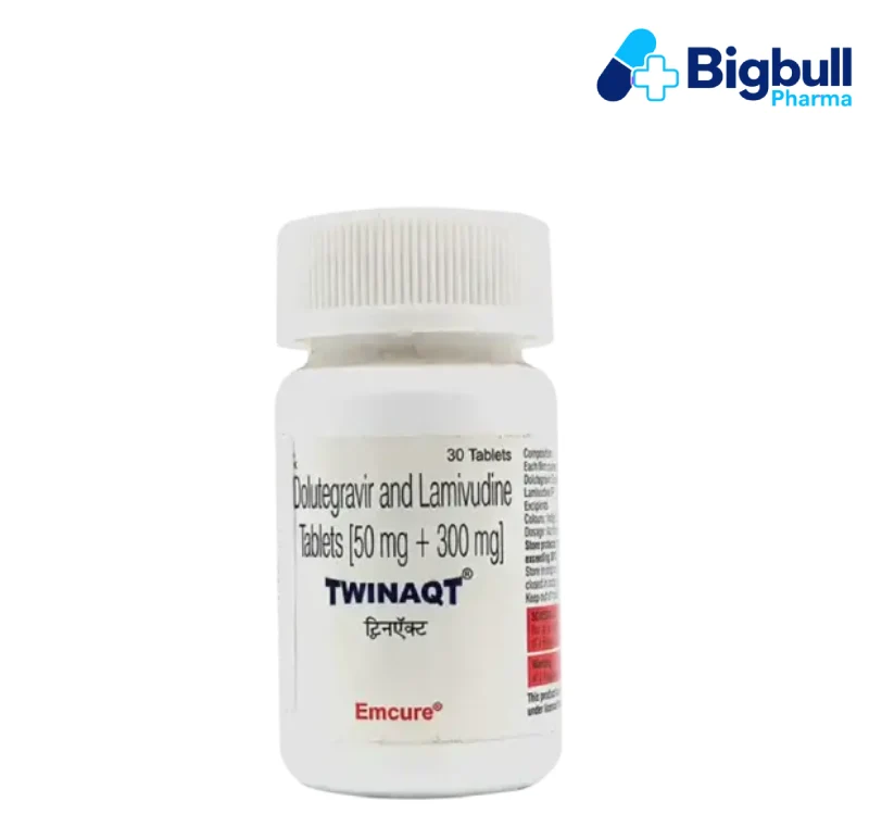 DOLUTEGRAVIR 50 mg + LAMIVUDINE 300 mg (Twinaqt) x 30 Tablets