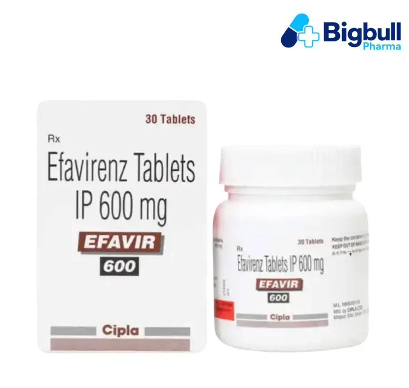 EFAVIRENZ 600 mg (Efavir 600) x 30 Tablets