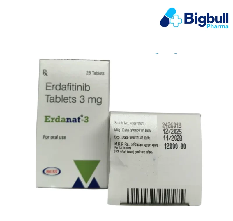ERDAFITINIB 3 mg (Erdanat) x 28 Tablets