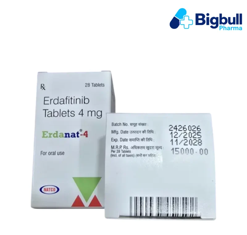 ERDAFITINIB 4 mg (Erdanat) x 28 Tablets