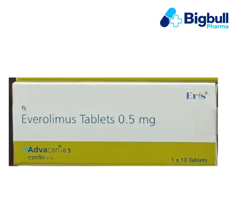 EVEROLIMUS 5 mg (Evermil) x 10 Tablets