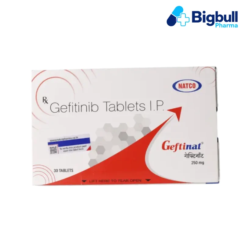 GEFITINIB 250 mg (Geftinat) x 30 Tablets