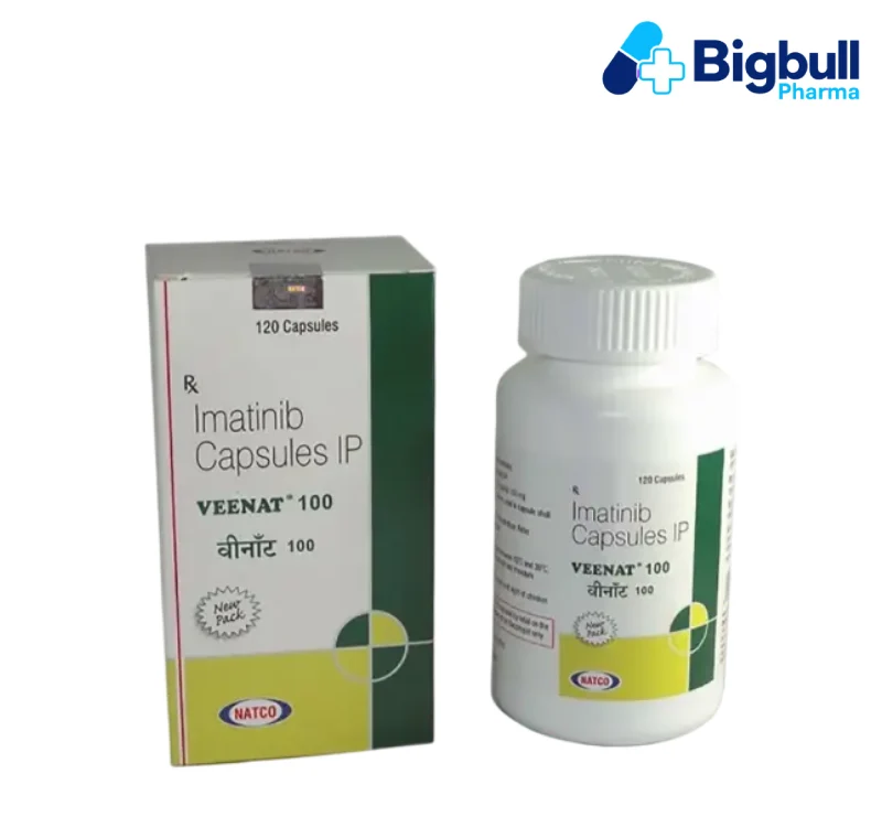 IMATINIB 100 mg (Veenat) x 120 Capsules