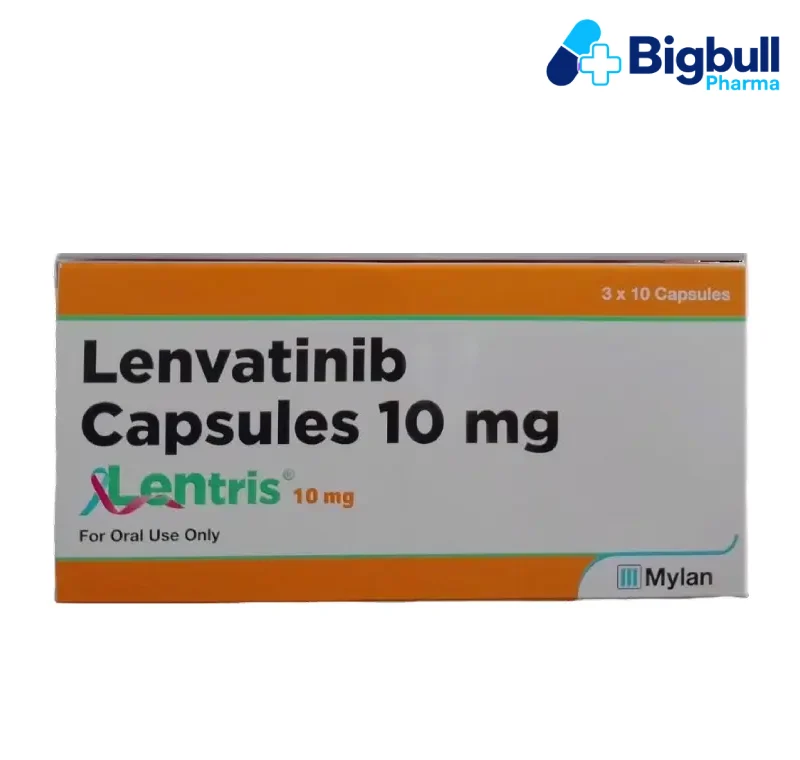 LENVATINIB 10 mg (Lentris) x 30 Capsules