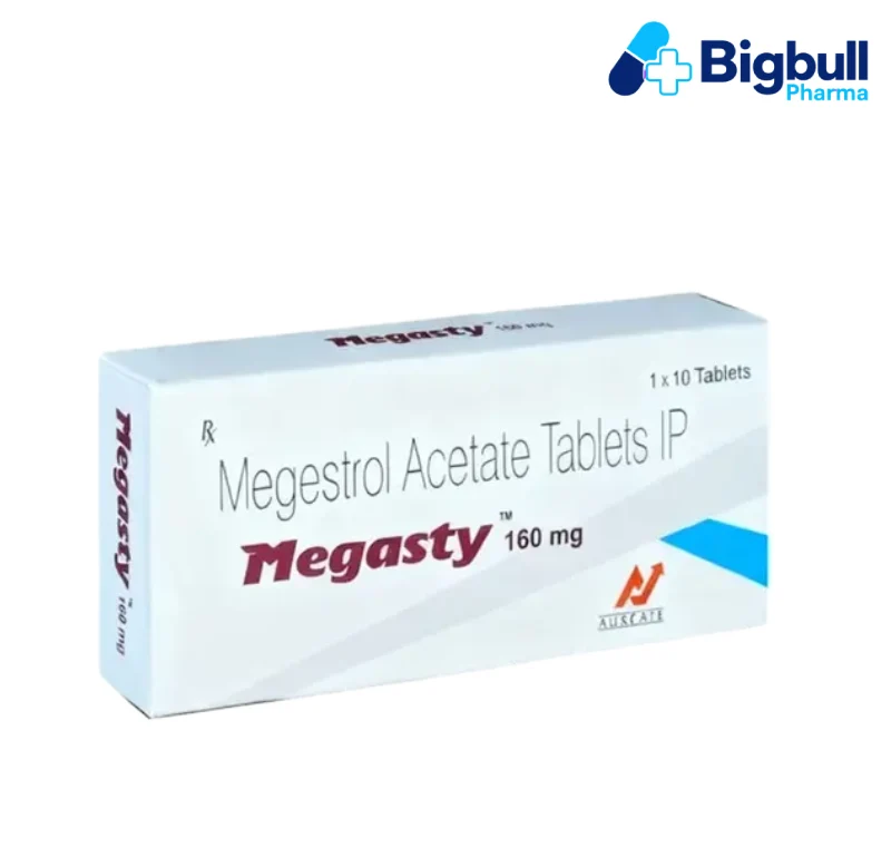 MEGESTROL 160 mg (Megasty) x 10 Tablets