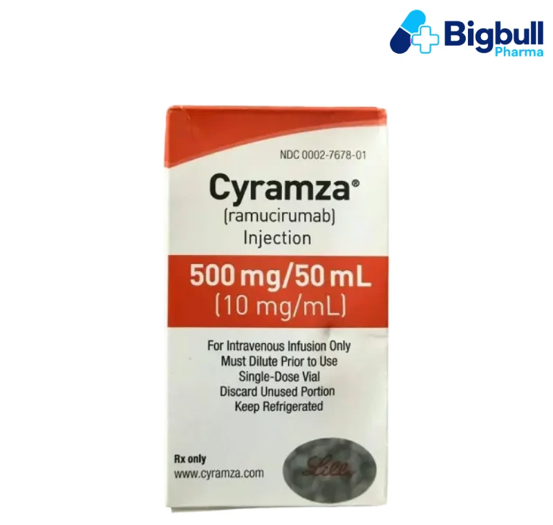 RAMUCIRUMAB 500 mg/50 mL (Cyramza) Injection