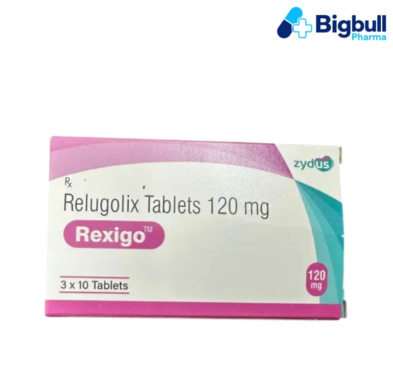 RELUGOLIX 120 mg (Rexigo) x 30 Tablets