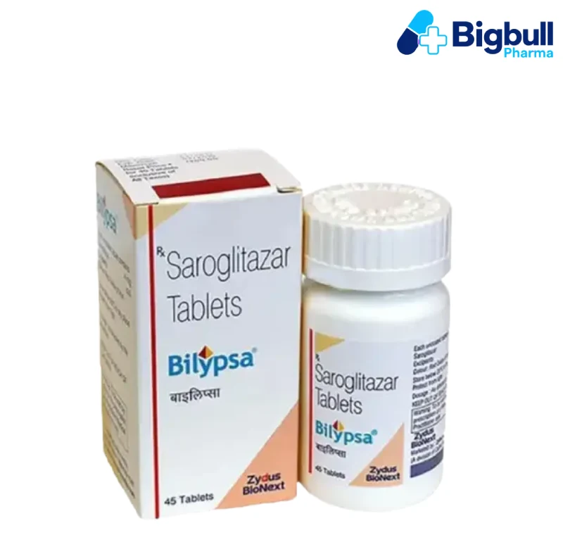 SAROGLITAZAR 4 mg (Bilypsa) x 45 Tablets