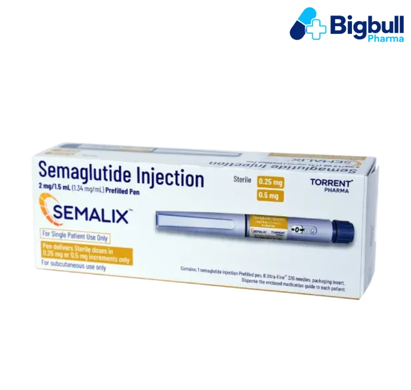 SEMAGLUTIDE 2 mg/1.5 mL Pre-filled Pen (Semalix)