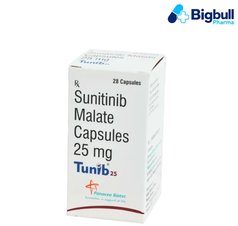 SUNITINIB 50 mg (Tunib) x 28 Capsules