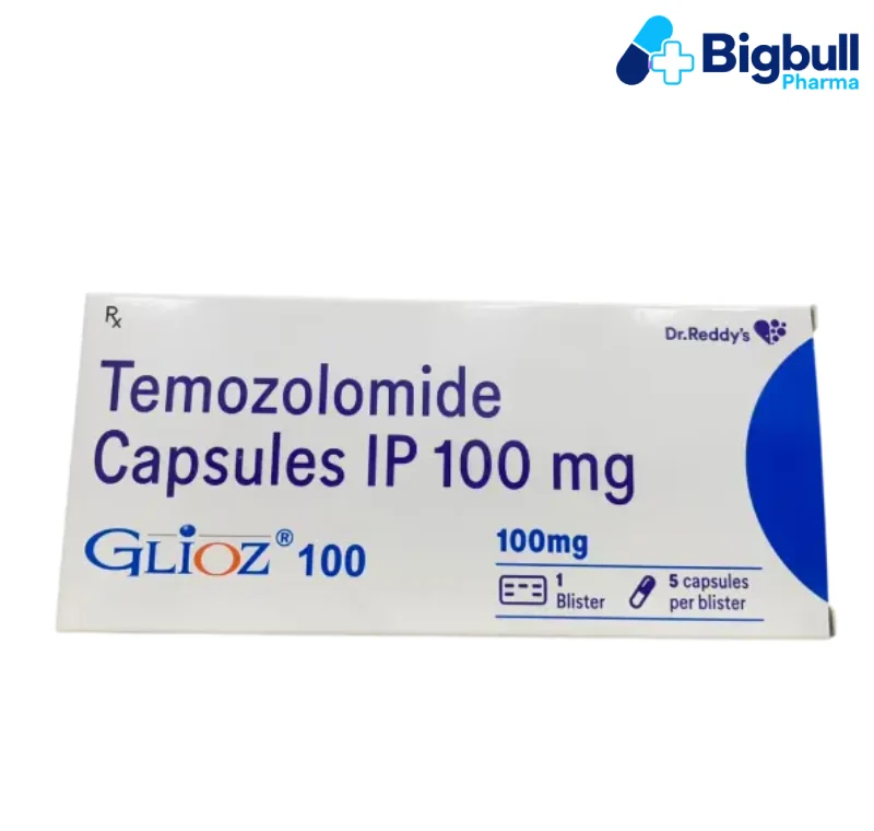 TEMOZOLOMIDE 100 mg (Glioz) x 5 Capsules