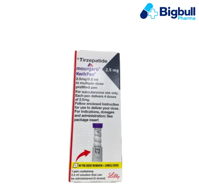 MOUNJARO KwikPen (Tirzepatide) 2.5 mg/0.6 mL
